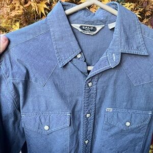 SALT VALLEY WESTERN Men’s button up